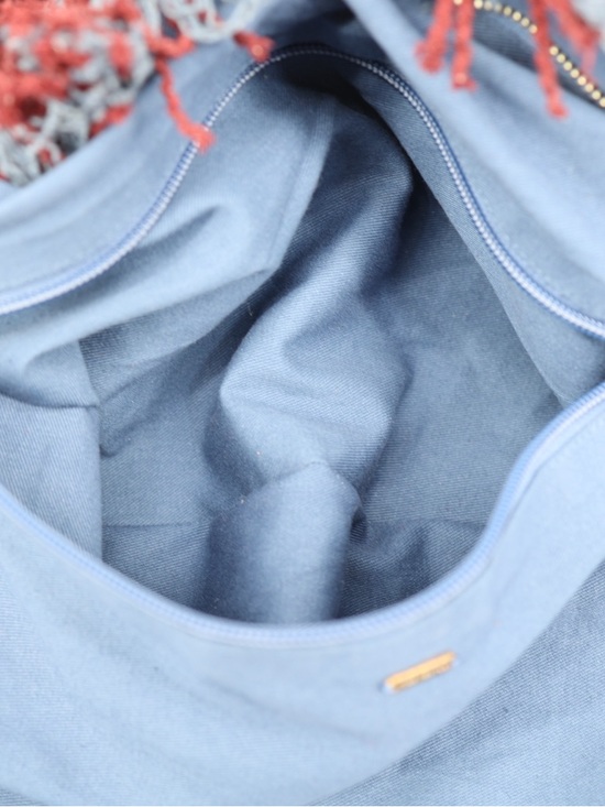 Free People Miramar Carryall Boho Tapestry Slouchy Oversized Shoulder Bag - Picture 12 of 16